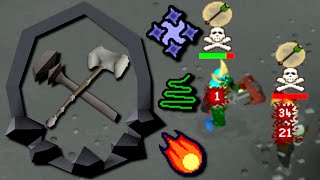 This PvP Build Was Made To Munch PuresRev Cave Pking OSRS HD [upl. by Appilihp]