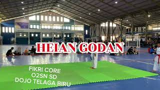 KATA FIKRI 02SN SD  HEIAN SHANDAN  HEIAN YONDAN  HEIAN GODAN [upl. by Irtimed]