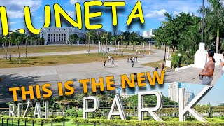 NEW FACE of LUNETA PARK RIZAL PARK BUHAY NA BUHAY [upl. by Yekram]