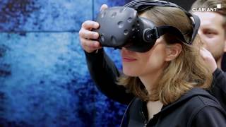 Clariant  European Coatings Show 2017 with VR World [upl. by Alegnaoj940]