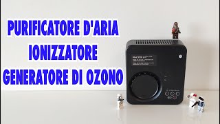 PURIFICATORE DARIA LOW COST ionizzatore generatore di ozono FUNZIONA [upl. by Ahcorb]