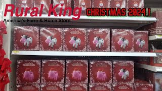 CHRISTMAS 2024 AT RURAL KING IN GALLIPOLIS OHIO [upl. by Harness]