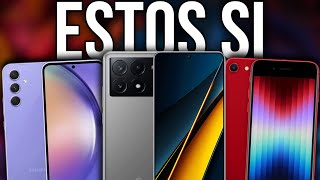 TOP 4 MEJORES TELÉFONOS CELULARES de GAMA MEDIA CALIDAD PRECIO para COMPRAR en 2024 [upl. by Enelyad335]