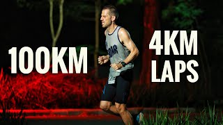 Running 100km Ultramarathon in 4km park 25 Laps of Hell [upl. by Nivram777]