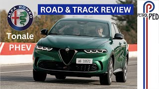 280bhp Alfa Romeo Tonale PHEV Q4 gets the performance it needs  ROAD AND TRACK REVIEW [upl. by Ybeloc]