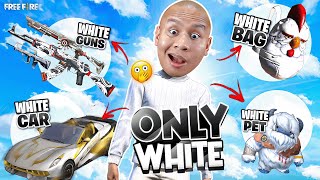 Free Fire But Only White in Solo Vs Squad 😱 Tonde Gamer [upl. by Phene]