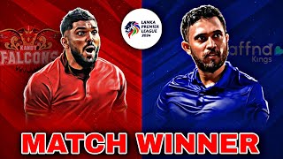 Jaffna Kings Vs Kandy Falcons Today Match Winner Predictions [upl. by Lyrahc897]