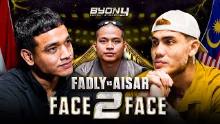 quotKALO GUE MENANG LO BISA TIDUR GAKquot  FADLY VS AISAR FACE 2 FACE 🇮🇩🇲🇾 [upl. by Leanor]