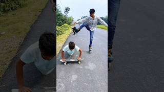 Skating best jumper public reactions😱 😰skatersskateboardinline skatesshortsyt shorts [upl. by Adyahs]