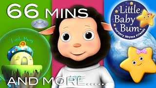 Baa Baa Black Sheep  Plus Lots More Nursery Rhymes  66 Minutes Compilation from LittleBabyBum [upl. by Kuhlman]