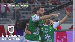 ¡A lo grande Boselli anota el primero para León [upl. by Blankenship]