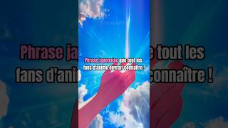 Phrase japonaise que tous les fans danime devraient connaître ✨🌷animeeditpourtoiviralshortjjk [upl. by Anaya]