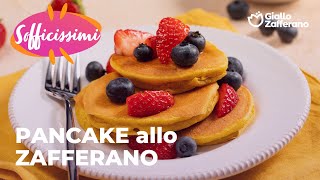 PANCAKE allo ZAFFERANO SOFFICI e GUSTOSISSIMI🥞💛 [upl. by Acker762]