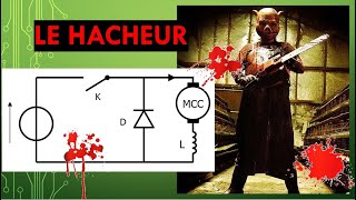 Comment fonctionne un hacheur  Animation simple Exemple variation vitesse Moteur courant continu [upl. by Niriam]