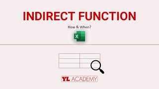 How to use INDIRECT Function in Excel  Excel Function [upl. by Ancelin566]