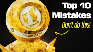 Top 10 Blender 3D Material and Texturing Mistakes and How to Fix Them [upl. by Soni]