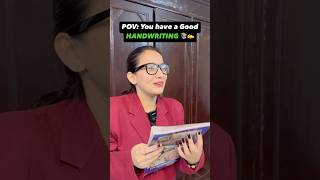 Kiski achi Handwriting hai📚✍️goodhandwriting schoollife share trendingshorts comedyshorts [upl. by Yerocaj949]