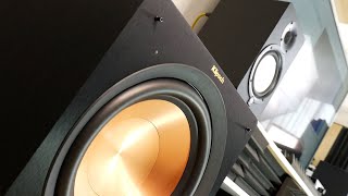 Klipsch Reference R112SW Subwoofer sound amp bass test [upl. by Spain]