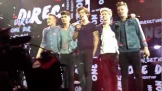 Liam pulls Harrys trousers down front row [upl. by Nnylrac]