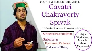 Gayatri Chakravorty Spivak  Strategic Essentialism  Subaltern Epistemic Violence Works and Ideas [upl. by Long750]