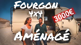 FOURGON 4x4 avec un intérieur magnifique  Saviem  VAN TOUR et Présentation [upl. by Nivlem]