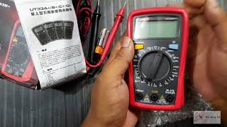 UNIT UT33B Digital Multimeter [upl. by Gabe]