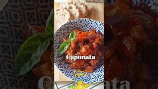 Caponata  receta en los comentarios antipasto berenjena caponata [upl. by Bigford]