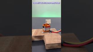 Testing 1800KV Drone Motor RPM Performance Unleashed shorts motor experiment [upl. by Pantia]