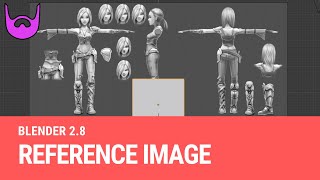 Using Reference Images in Blender 28 [upl. by Saref]