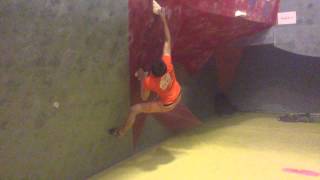 Aidan Roberts on Mens Problem 3 ASBO 15 at Climb Newcastle [upl. by Tehcac]