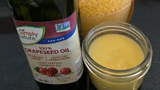 Cast Iron Seasoning Balm Homemade [upl. by Legnaleugim]