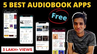 5 Best Audiobook Apps for android and IOS  Audiobook free and paid  Ronak Shah [upl. by Nikolai]