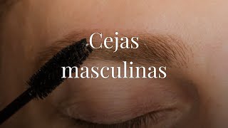 Depilación de cejas masculinas con hilo 🧵 [upl. by Mcgraw985]