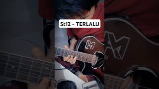 ST12  TERLALU A minor by megi guitar cover st12 shorts [upl. by Ylim]