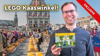 Nieuw Kaaswinkel setje van LEGO Leuk voor jouw LEGO City  Creator stad [upl. by Ecnav]