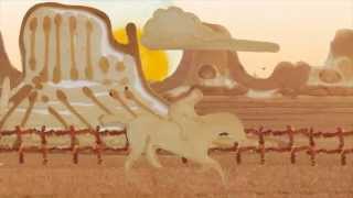 Breakfast Gallop PancakeBot animation Worlds First Pancake Animation wPancakeBot [upl. by Geirk]