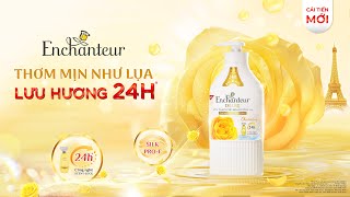 SỮA TẮM ENCHANTEUR CẢI TIẾN MỚI THƠM MỊN NHƯ LỤA LƯU HƯƠNG 24 GIỜ [upl. by Eillam]