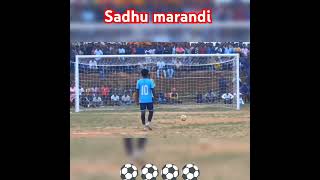 Sadhu marandi pelanty shooting kawali turnament 2024 viralvideo football youtubeshorts shorts [upl. by Attekal]