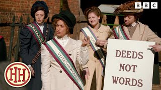 Suffragettes V Suffragists Acapella FaceOff  Fierce Females  Horrible Histories [upl. by Ladew]