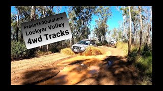 Lockyer Valley National Park 4WD Tracks Prado 150 [upl. by Adnoval]