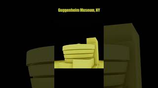 Guggenheim Museum 1959  New York City USA newyork world usa design animation [upl. by Bergen]