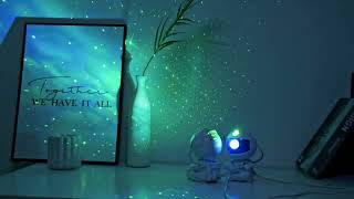 Star Projector Galaxy Night Light Astronaut Space Projector Starry N [upl. by Neltiac]