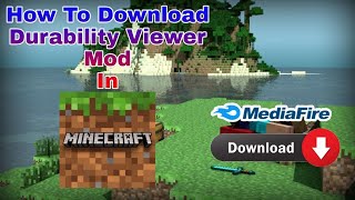 How To Download Durability Viewer Mod In Minecraft Pocket Edition [upl. by Hey]