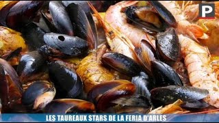 Les taureaux stars de la feria dArles [upl. by Naasah]