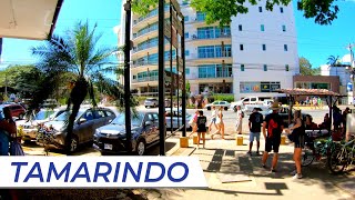 Part II TAMARINDO 🏄 Walking Through This Tourism Town  The Beach tourism costarica travelvlog [upl. by Ecnarual]