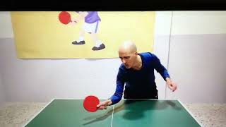 LA RISPOSTA CORTA AL SERVIZIO🏓🏓🏓 the short return tutorial👍🏓👍🏓👍 [upl. by Scandura]