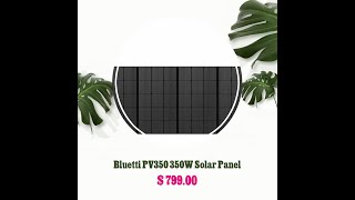 Bluetti PV350 350W Solar Panel [upl. by Krisha50]