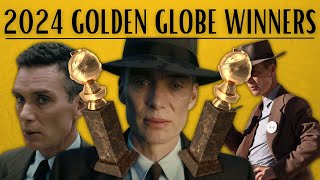 2024 GOLDEN GLOBE WINNERS LIVE REACTION [upl. by Urd]