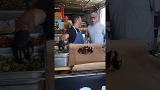 Saw Jimmy Kimmel at the APL BBQ pop up at Strand Brewing Co in Torrancefood bbq brewery [upl. by Adnilec]