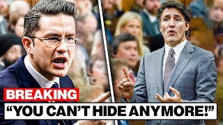 Pierre Poilievre JUST UNCOVERED Justin Trudeau’s Secret Agenda [upl. by Yednarb]